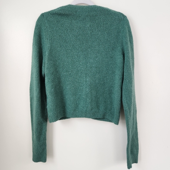 Madewell Haskell Crop Cardigan Sweater in Coziest Textured Yarn Medium - Picture 5 of 5